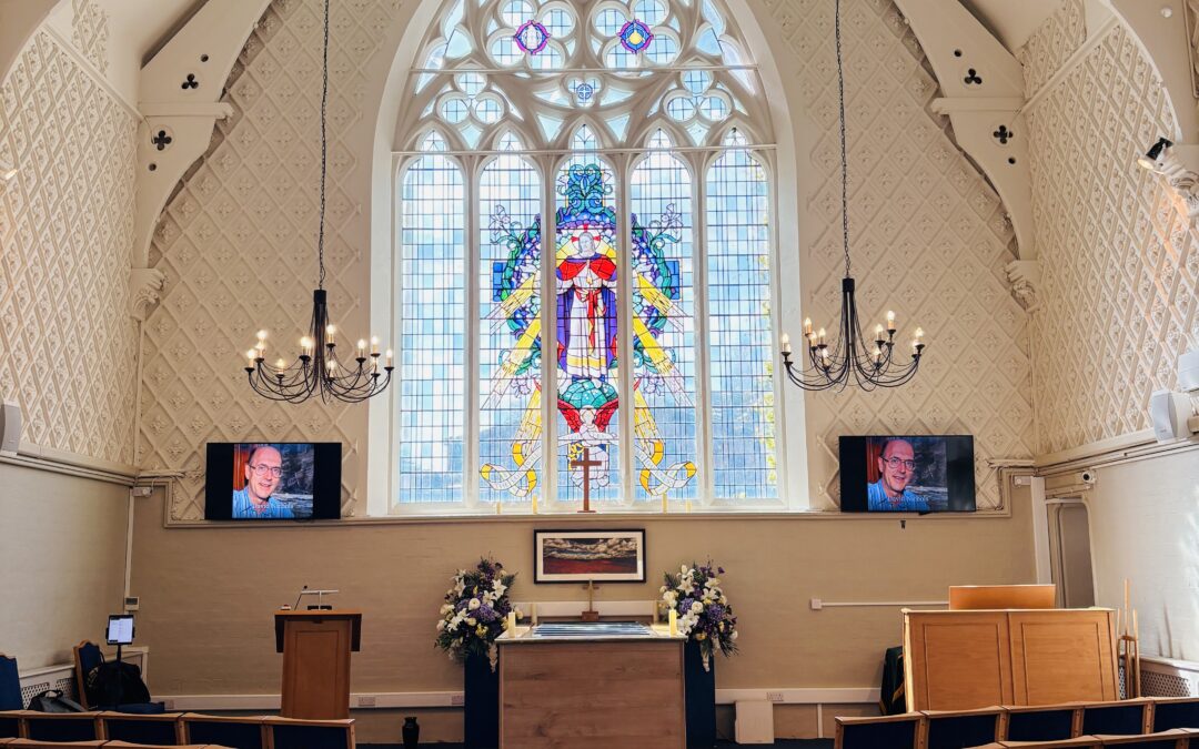 When music expresses what words can’t: David’s funeral at Beckenham Crematorium